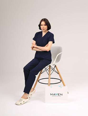 Медициналык кийим: Женский медицинский костюм Maven - Профессиональная униформа для — 9
