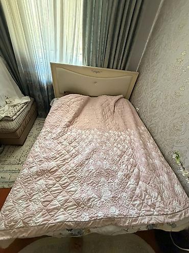 balaca skaf: Yataq otağı mebel dəsti - Rəng: krem/bej tonlarında, dekorativ gümüşü — 3