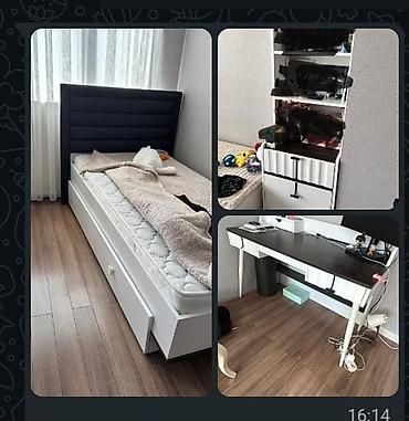 2 eded çarpayı yazı masası ve balaca şkaf birlikde 400 manata satılır lalafo.az -da 2 eded çarpayı yazı masası ve balaca şkaf birlikde 400 manata satılır