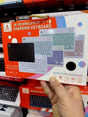 ucuz kameralar: Simsiz klaviatura JEQANG JB-330 Bağlantı növü - Simsiz, Bluetooth 5.0 — 1