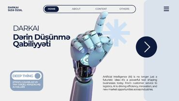 Hazır Chatbot sistemi satılır!! DarkAI süni intellekt sistemi dərin