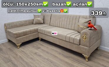 parta stullari: Künc divan, Qonaq otağı üçün, Bazalı, Açılan, Kitab