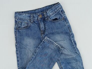 zara spodenki jeansowe: Spodnie jeansowe, Zara, 3-4 lat, 98/104, stan - Idealny