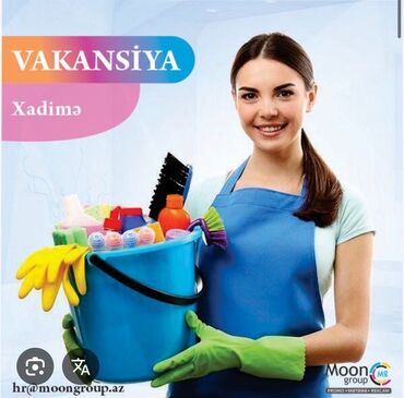 Satış: Xadimə tələb olunur, Gündəlik ödəniş, İstənilən yaş, 6 ildən artıq təcrübə