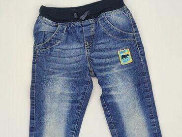 bershka spodnie z kieszeniami: Spodnie jeansowe, Boys, 5-6 lat, 110/116, stan - Dobry