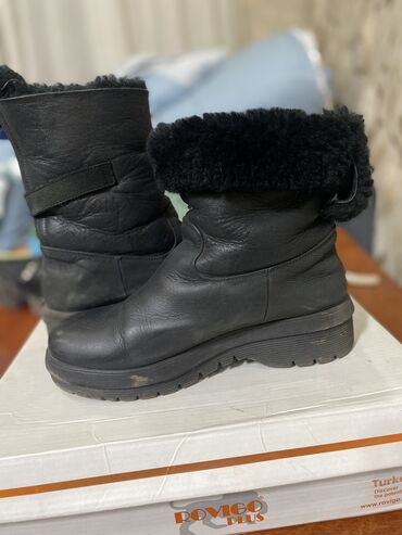 женские зимние обувь: Сапоги, 37, цвет - Черный