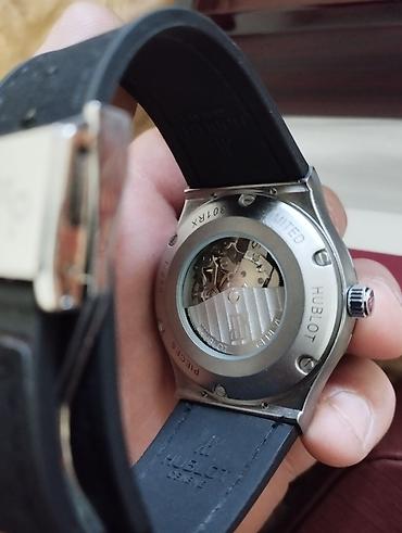 золото кольца: Часы Hublot (скелетон) - Корпус из нержавеющей стали с фирменными — 3