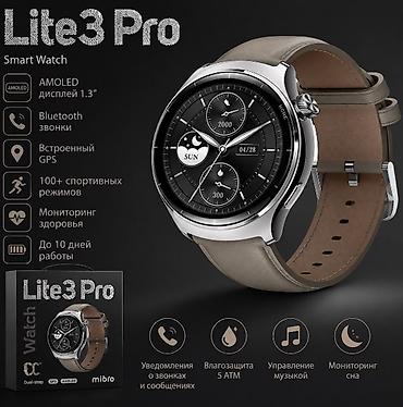 iphon 13pro: Смарт‑часы Mibro Lite3 Pro - AMOLED‑дисплей с насыщенными цветами и — 1