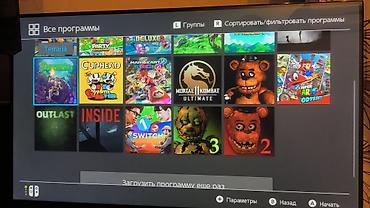 Nintendo Switch: Продаю прошитый Nintendo switch встроенная память 32+128гб флешка — 4