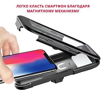 Велоаксессуары: Держатель для телефона на велосипед Rockbros водонепроницаемый — 8