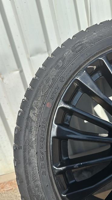 покрышки диски: Колеса в сборе 235 / 50 / R 18, Зима, Б/у, Комплект, Легковые, Литые, отверстий - 5 — 5