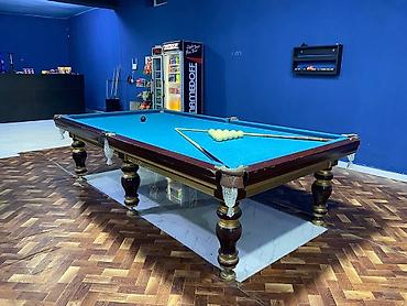 Bilyard masaları: - Bilyard masalarının satışı və təmiri. - Rus, Amerikan pool, Snooker — 6
