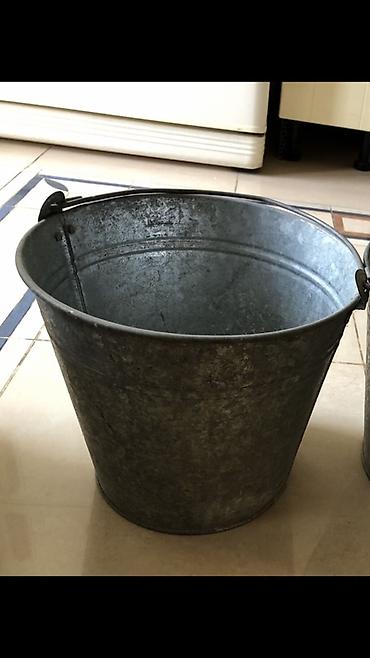 peyin: Sinklənmiş metal vedrə - Material: qalvanizə edilmiş (sinklənmiş) — 1
