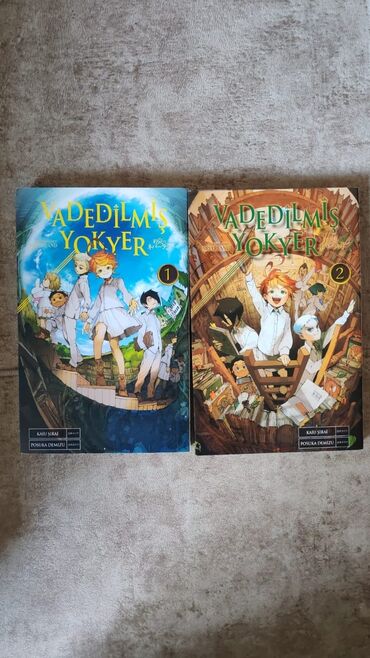 Komikslər, manqa: Mangalar
set şeklinde satilir — 2