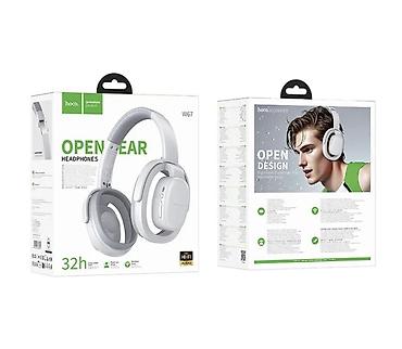 aux bluetooth: Беспроводные накладные наушники, Hoco, Новый — 4