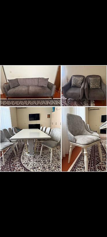 iwlenmiw stullar: İşlənmiş, Kreslolar, Masa və oturacaqlar, Divan, Kredit yoxdur — 1