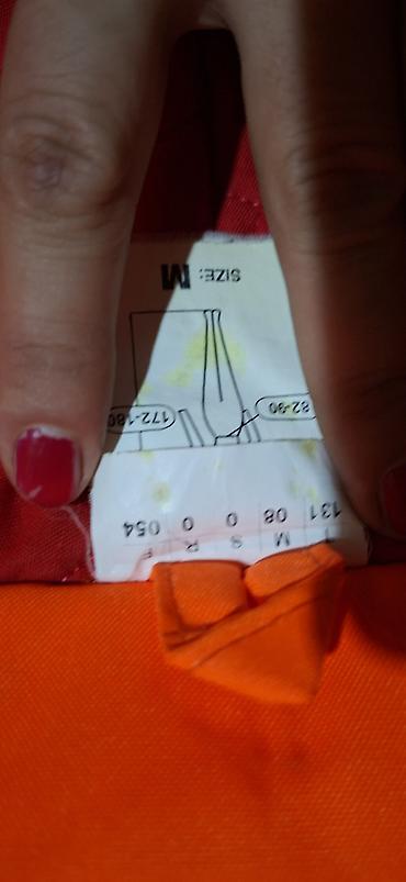 north face kurtka: Parlaq narıncı rəngdə sokar kambinzon geyim./jaketi – ölçü M — 3