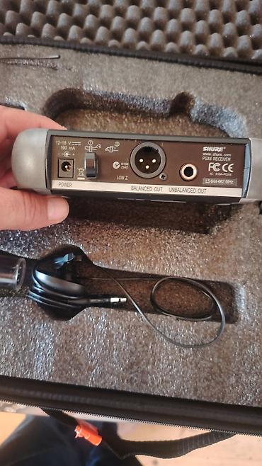блок питания для компьютера ремонт: Shure PGX4 simsiz mikrofon sistemi yenidir alət üçün çox əla işləyir — 4