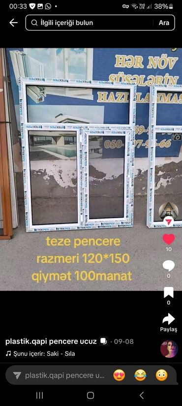 Pəncərələrin quraşdırılması, montajı: Plastik qapı pəncərə sifarişi, yüksək keyfiyyət hər qiymətdə, hər — 15