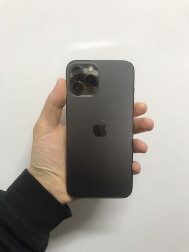 телефон 16 про макс: IPhone 12 Pro Max, 128 ГБ, Графит, 84 %