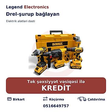 desmal sixan: Elan başlığı: Drel-şurup bağlayan Elan mətni: Legend Electronics — 1