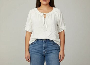 bluzki na krótki rękaw damskie: Cecil, Women's blouse, size XL