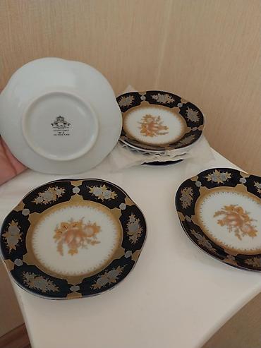 hamam kranti: Boşqablar, rəng - Qara, Keramika — 1