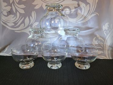 Čaše: Case nove za sladoled iz 2010 god. Case staklene,sve na njima odsjaj — 5