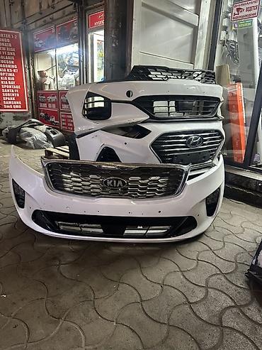 Передние бамперы и решетки радиатора для Hyundai и Kia. В наличии