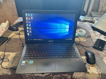 игровой ноудбук: Ноутбук, Asus, 16 ГБ ОЗУ, Intel Core i7, 15 ", Б/у, Для работы, учебы, память SSD