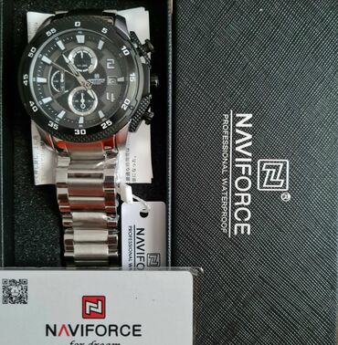 Qol saatları: Yeni, Qol saatı, NaviForce, rəng - Gümüşü — 4