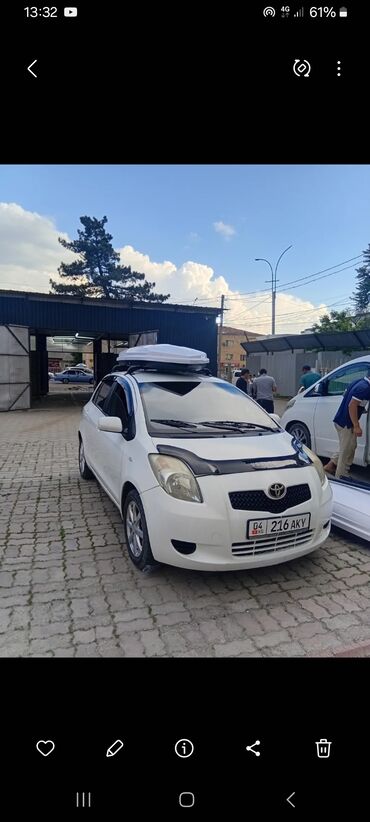 автокредит на бу авто бишкек: Toyota Yaris: 2007 г., 1 л, Механика, Бензин, Хетчбек