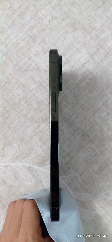 Apple iPhone: IPhone 13 Pro, Б/у, 512 ГБ, Alpine Green, Чехол, Защитное стекло, 77 % — 3