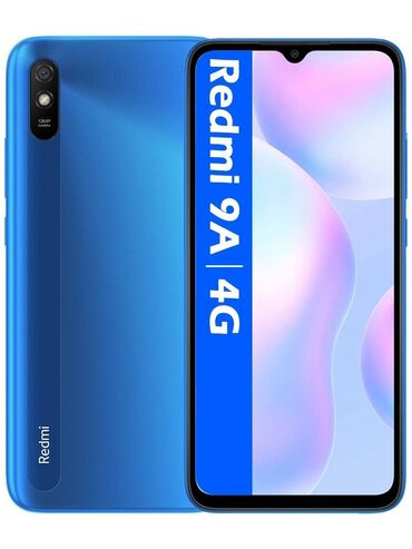 телефон редми 9про: Xiaomi, Redmi 9A, Б/у, 32 ГБ, цвет - Голубой, 2 SIM