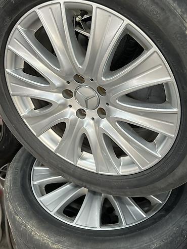 diska: Mercedes-Benz orijinal yüngül lehimli disklər dəsti - Marka/model — 2