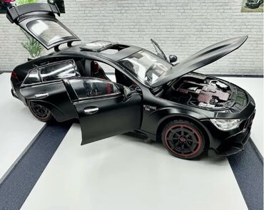 игрушечные машинки: Инерционная металлическая модель автомобиля Mercedes Benz AMG GT-R