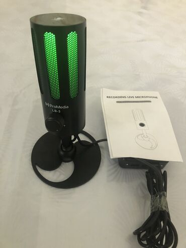 наушники с микрофоном для пк: ProMedia LB-3 studio microphone