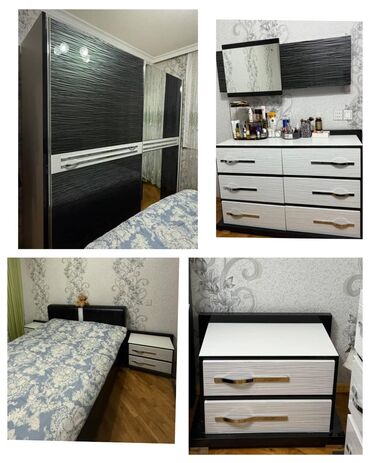 Asılqanlar: İkinəfərlik çarpayı, Dolab, Termo, 2 tumba, İşlənmiş