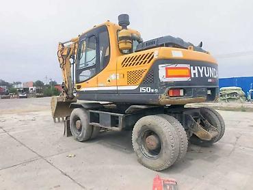 бор машына: Экскаватор, Hyundai, Колесный — 1