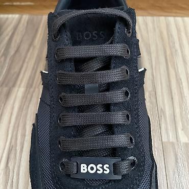nike dunk: Мужские кроссовки, 40, Hugo Boss, Б/у, цвет - Синий — 7