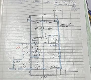Продажа квартир: 3 комнаты, 100 м², 106 серия, 4 этаж, Евроремонт — 12