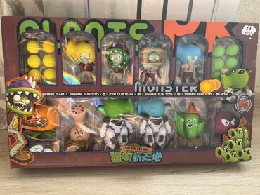 Игрушки: Игровой набор по мотивам Plants vs. Zombies 3 комплекта все фигурки — 24