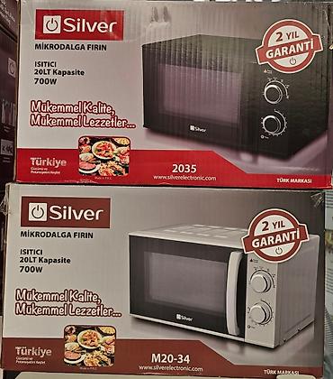 Mikrodalğalı sobalar: Mikrodalğalı soba Silver, Ayrıca dayanan, Mikrodalğalar ilə, rəng - Qara, Yeni — 15