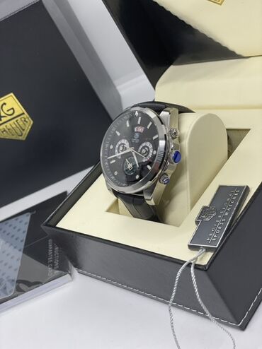 Qələmlər: Qol saatı, Tag Heuer, rəng - Qara