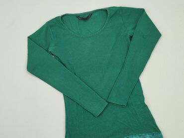 zielone bluzki z falbanką: Bluzka Damska, S, stan - Dobry