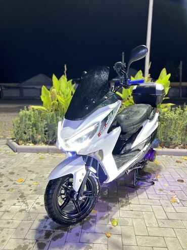 скутер элекро: Макси-скутер 150 куб. см, Бензин, Жаңы