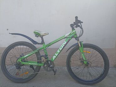 купить спортивный велосипед: Горный велосипед Alton ATX 560. Размер колёс 24 Скорость 7×3 Всё
