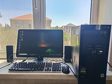 dvd manitor: HP stolüstü kompüter komplekti Tərkib: - HP Elite 7300 Series MT — 2