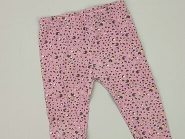 spodnie z falbankami: Legginsy, So cute, 12-18 m, stan - Dobry