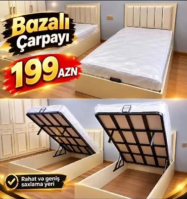 Bazalı çarpayı – 199 AZN - Altı bazalı, qaldırılan mexanizmli lalafo.az -da Bazalı çarpayı – 199 AZN - Altı bazalı, qaldırılan mexanizmli